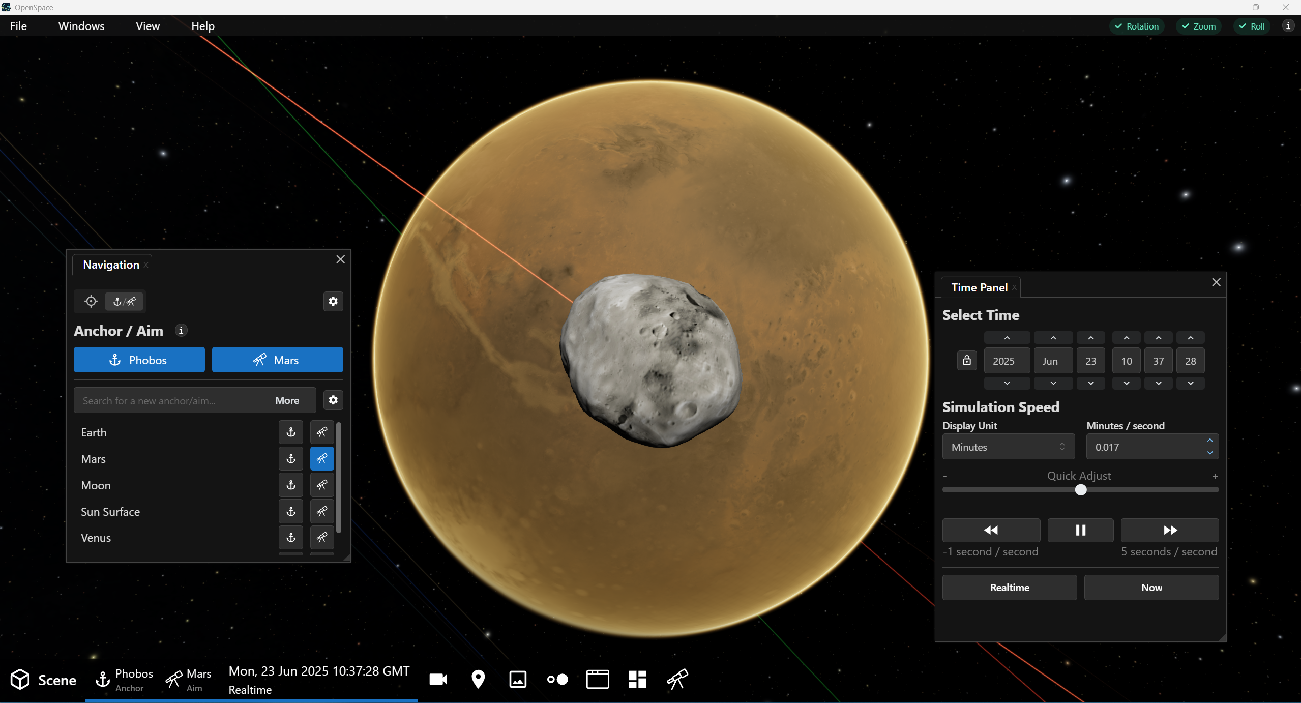 Aim to Mars