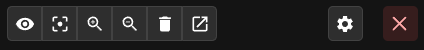 OpenSpace's SkyBrowser Tab Buttons.