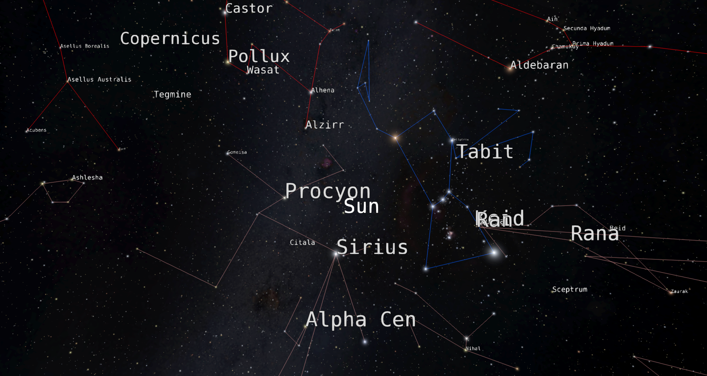 Star labels