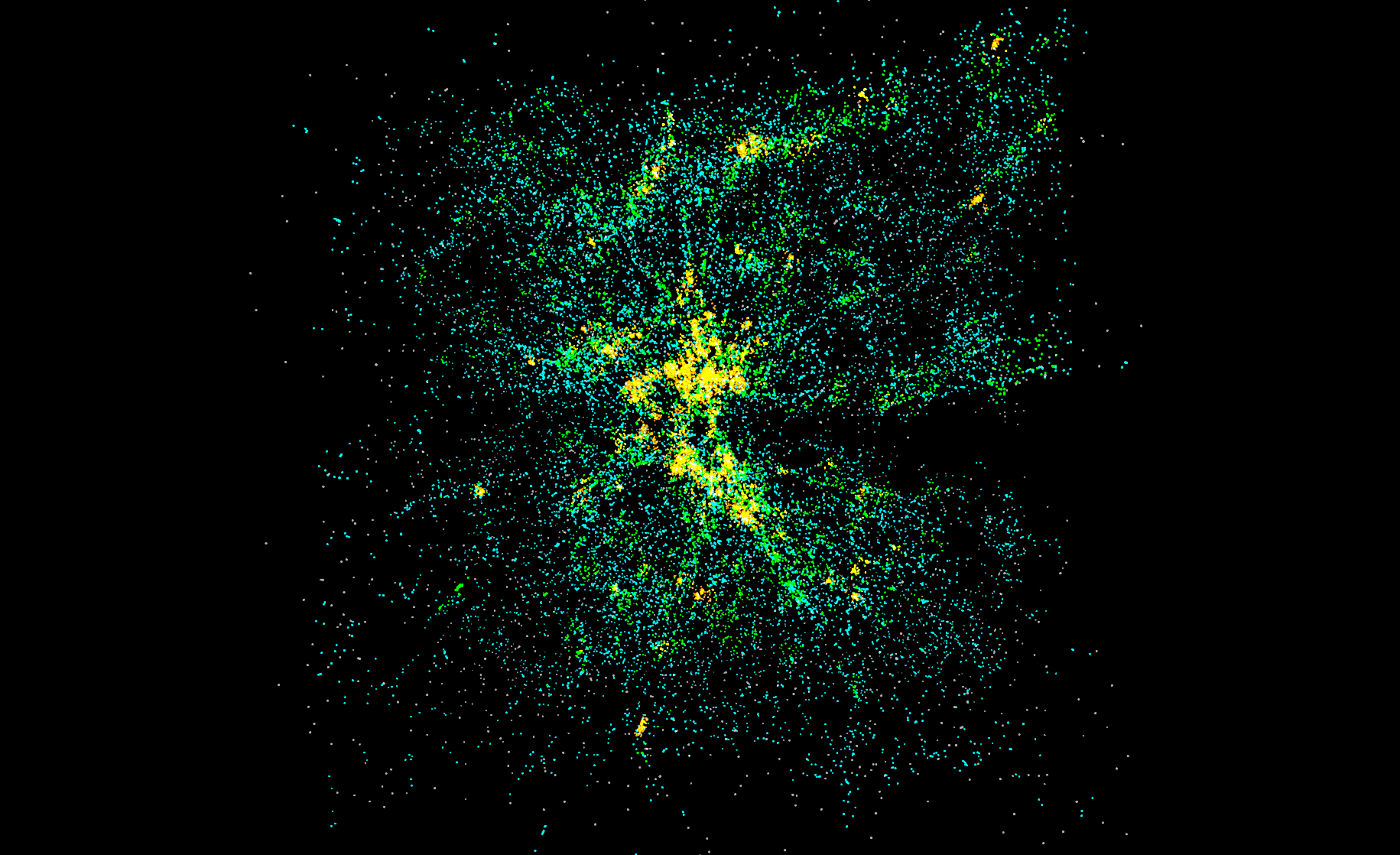The zone of avoidance, shadow of the Milky Way
